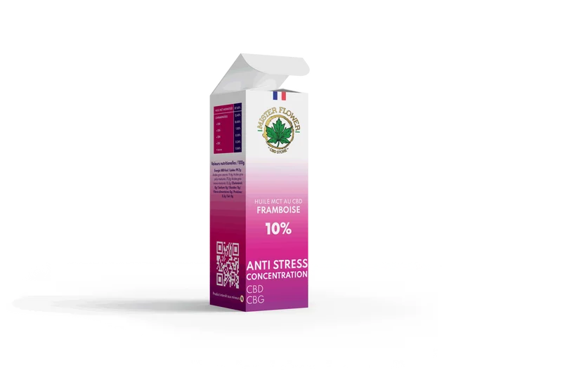 Huile MCT Antistress Framboise