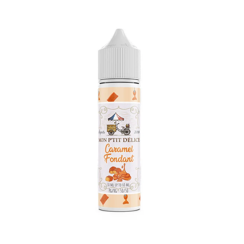 E-liquide Caramel Fondant 50ml - Mon P'tit Délice