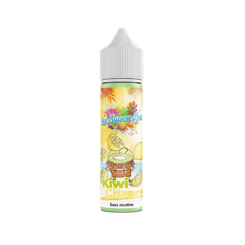 E-liquide Kiwi Citron 50ml - Les Supers Jus