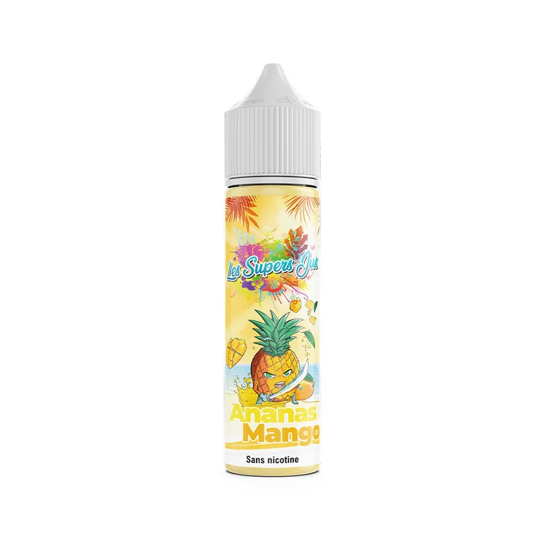 E-liquide Ananas Mango 50ml - Les Supers Jus
