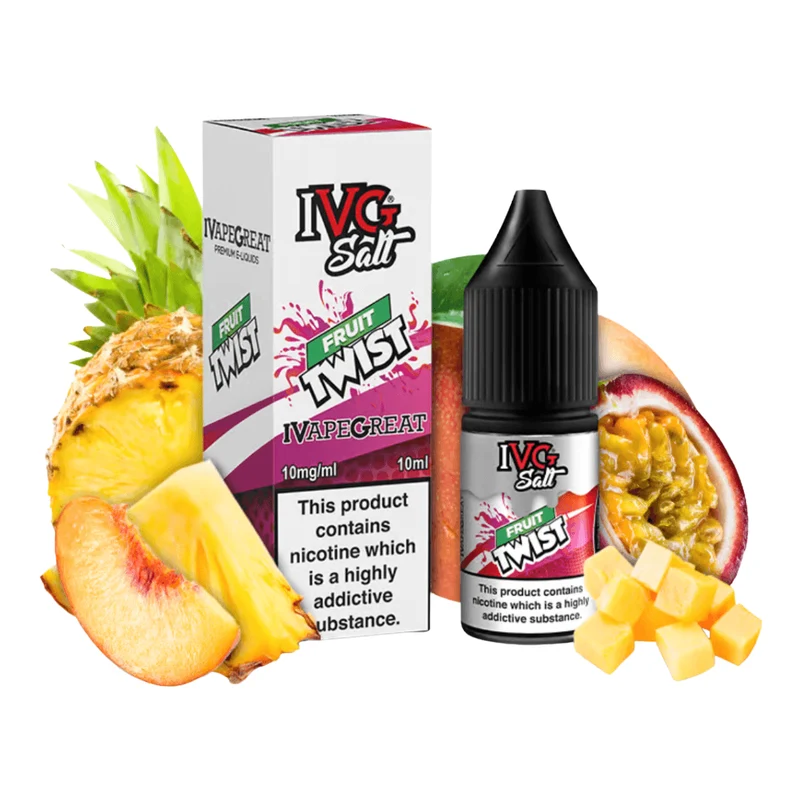 IVG Salt Fruit Twist 10ml E-Liquid