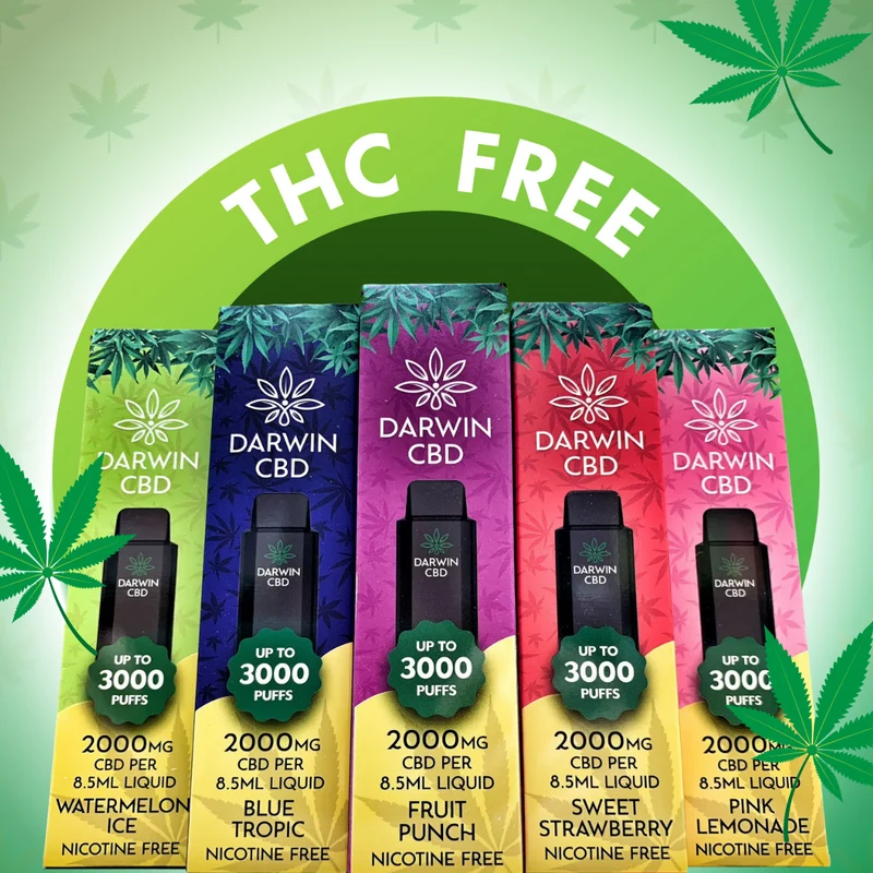 Darwin CBD Disposable Vape 3000 Puff