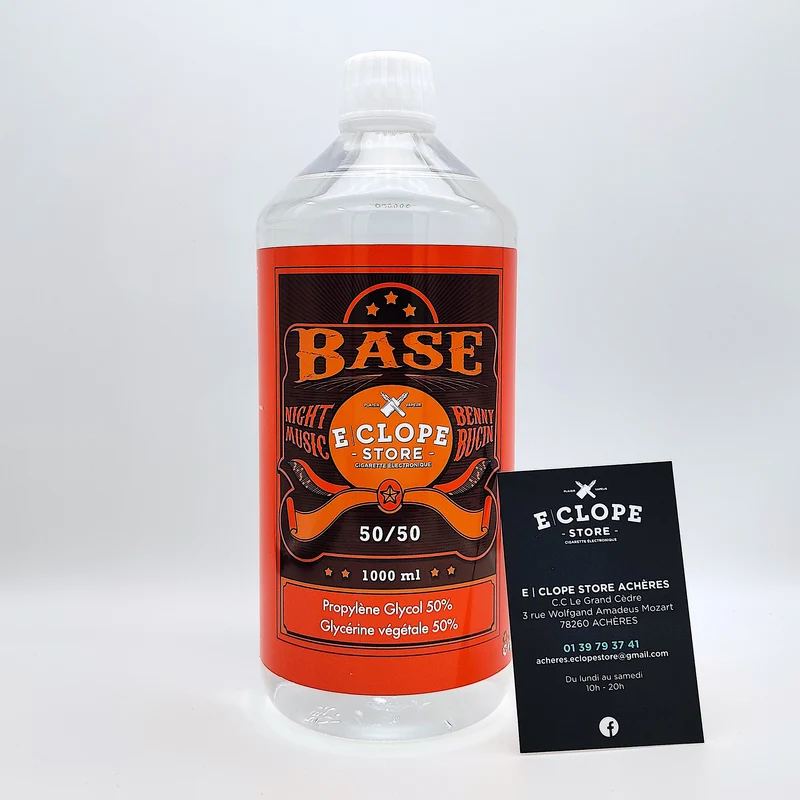 BASE 50PG/50VG - E-CLOPE STORE