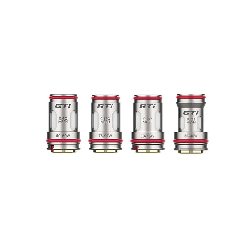 Résistances GTI Mesh (0.15/0.2/0.4/0.5) - Vaporesso (pack de 5)