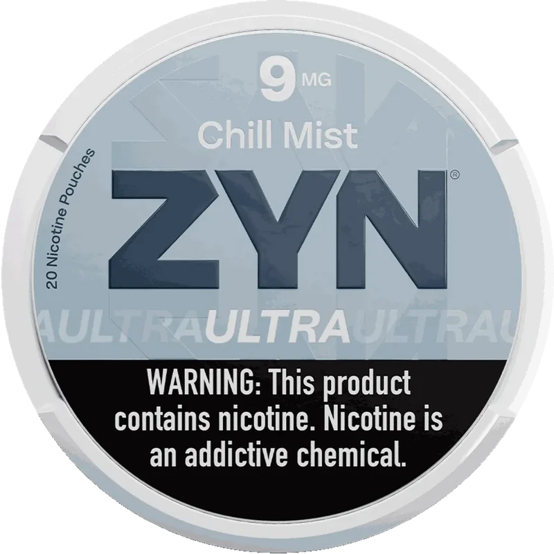 Chill Mist - ZYN Ultra Nicotine Pouches - 20ct