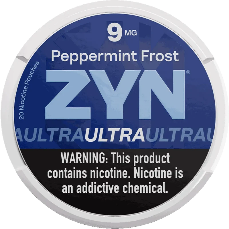 Peppermint Frost - ZYN Ultra Nicotine Pouches - 20ct
