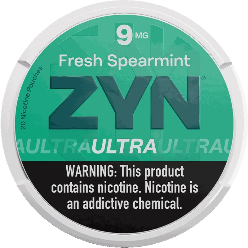 Fresh Spearmint - ZYN Ultra Nicotine Pouches - 20ct