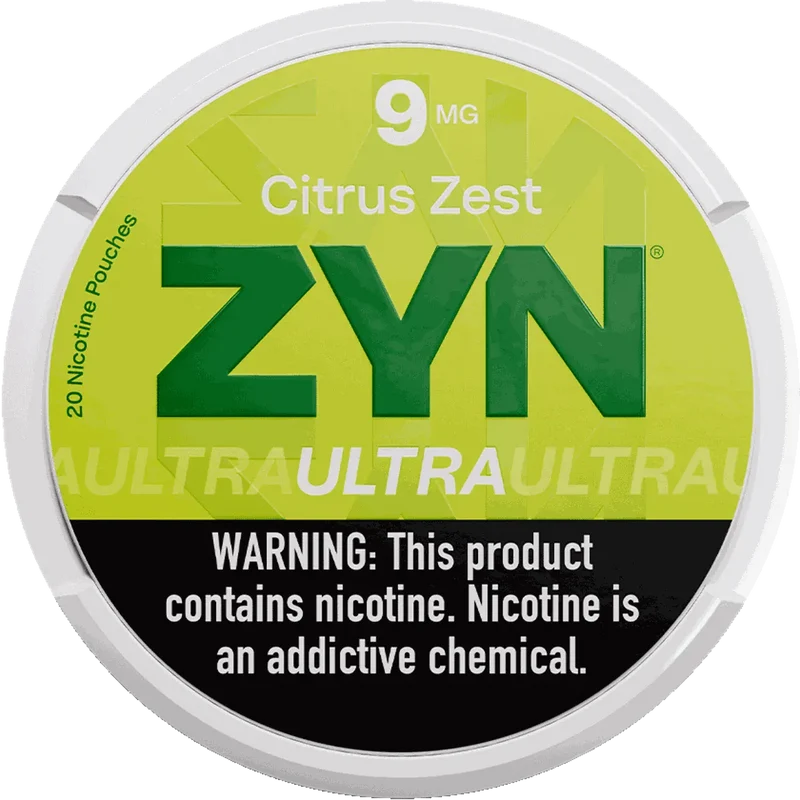 Citrus Zest - ZYN Ultra Nicotine Pouches - 20ct