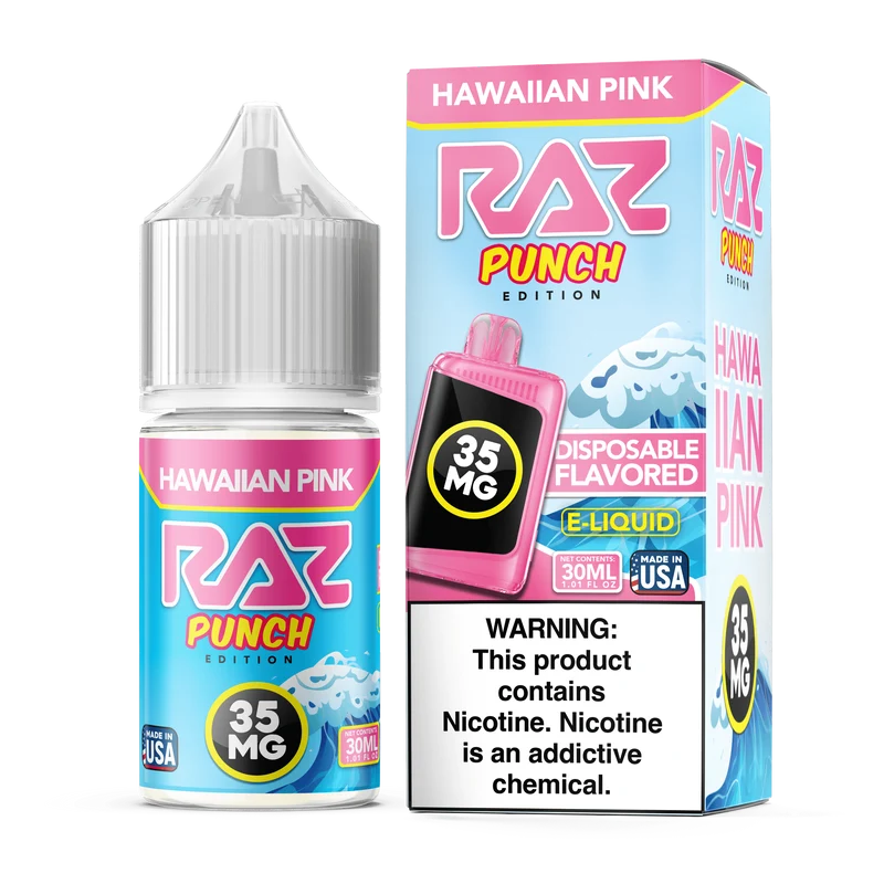 Hawaiian Pink SALT - Pod Juice x RAZ LTX - 30mL
