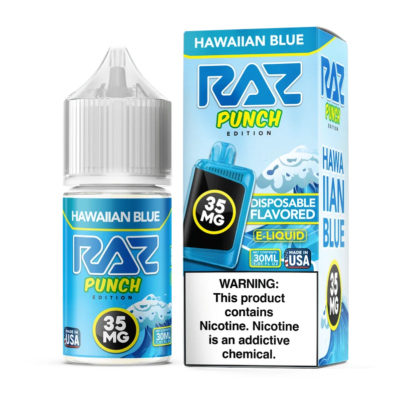 Hawaiian Blue SALT - Pod Juice x RAZ LTX - 30mL