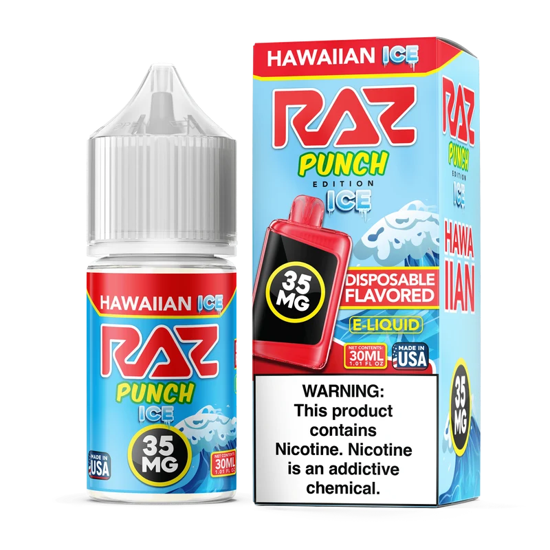 Hawaiian ICE SALT - Pod Juice x RAZ LTX - 30mL