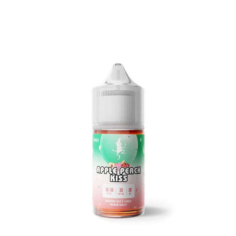Apple Peach Kiss Nic Salt E-Liquid - Vapelf - 30ml
