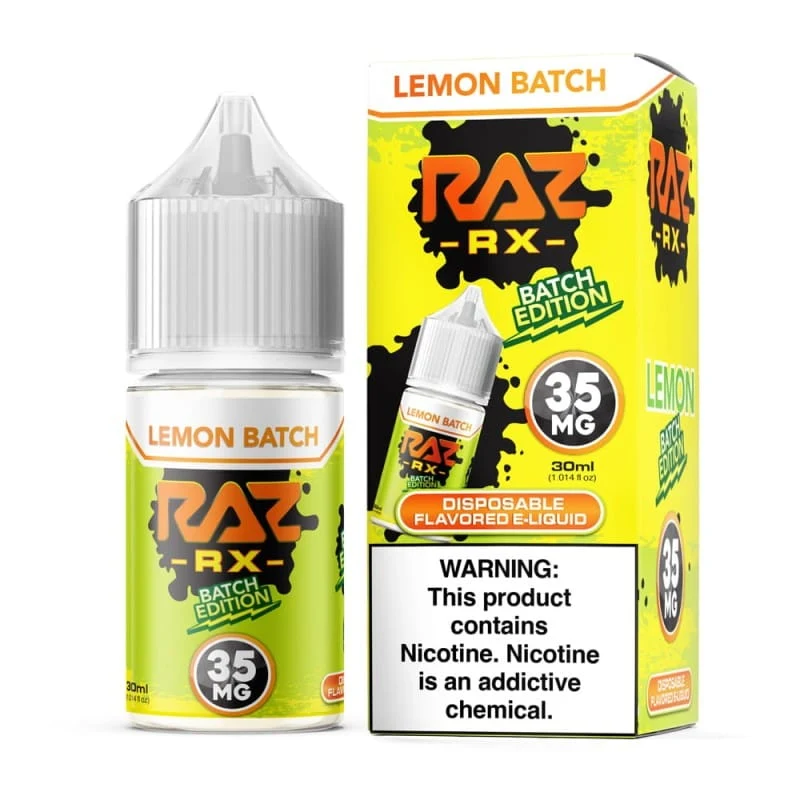 Lemon Batch SALT - Pod Juice x Raz RX - 30mL