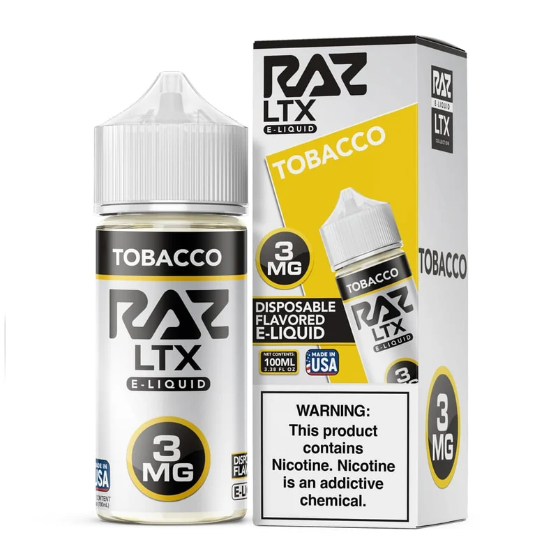 Tobacco - Pod Juice x RAZ LTX - 100mL