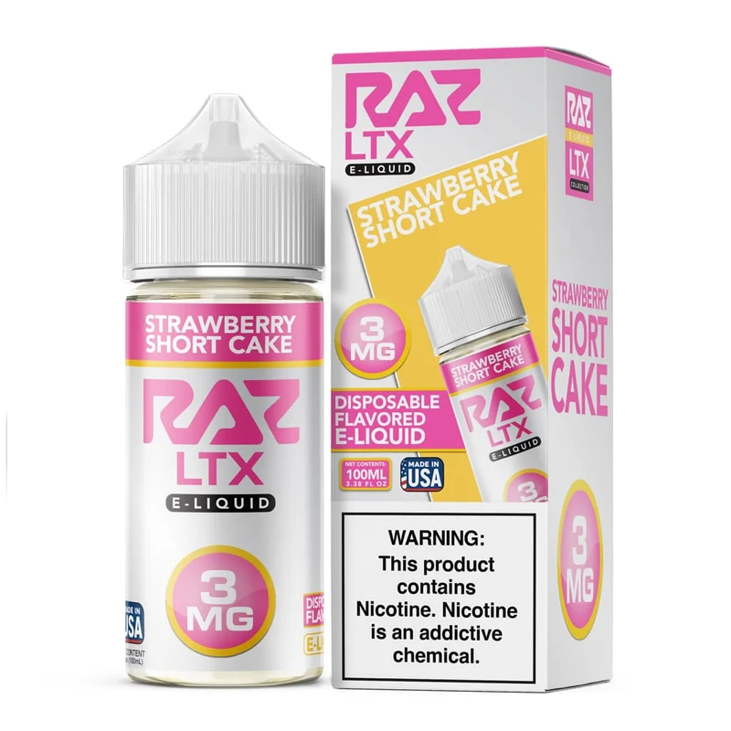 Strawberry Shortcake - Pod Juice x RAZ LTX - 100mL