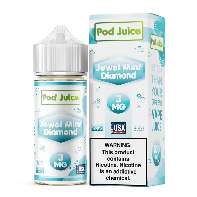 Jewel Mint Diamond - Pod Juice - 100mL