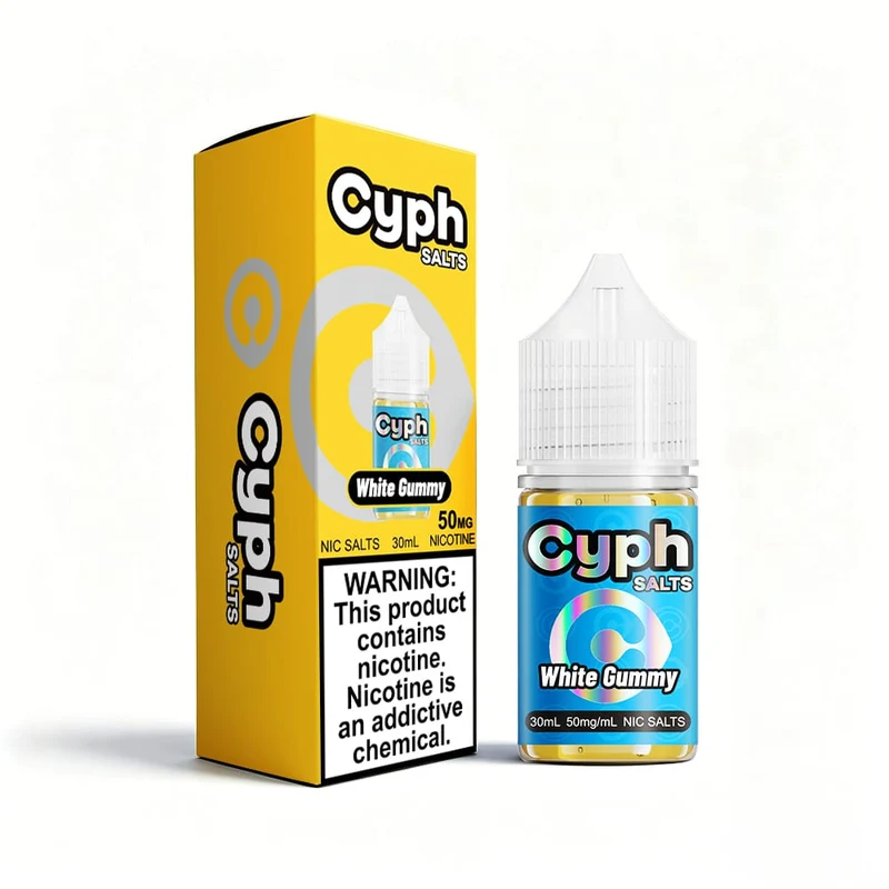 White Gummy SALT - Cyph Salts - 30mL