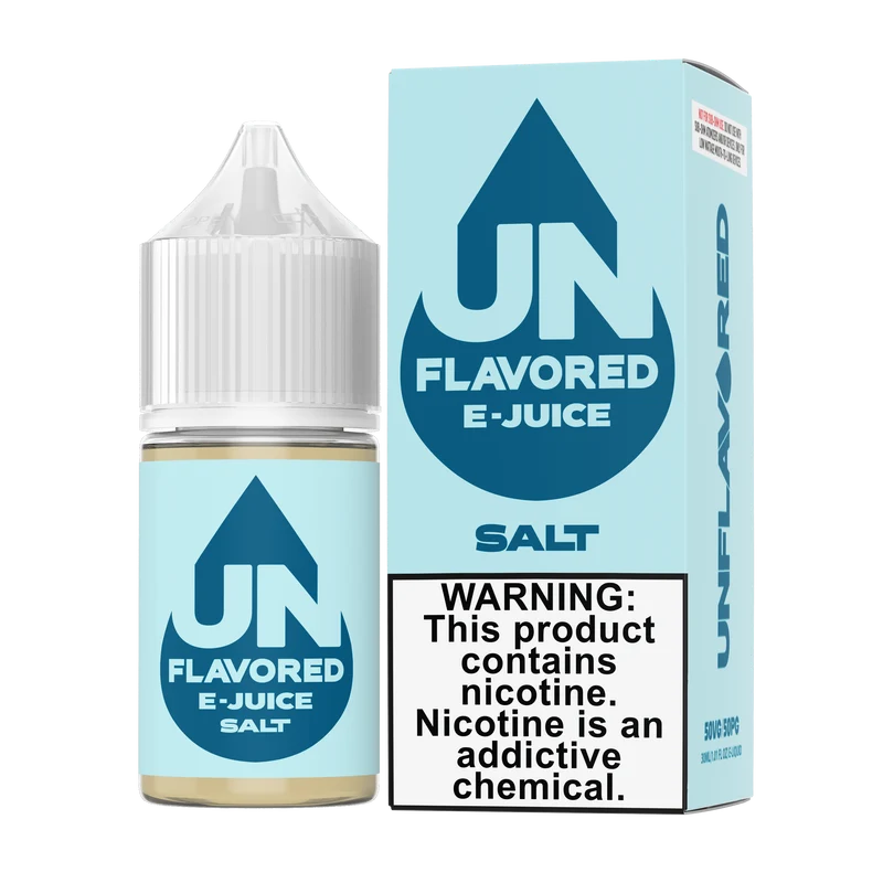 Unflavored SALT - Unflavored E-Juice - 30mL