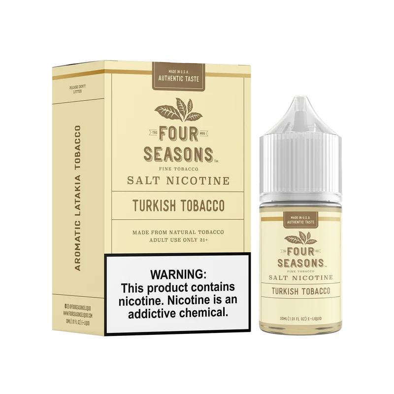 Turkish Tobacco SALT - Four Seasons - 30mL