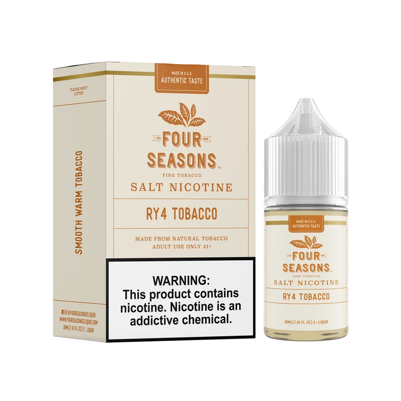 RY4 Tobacco SALT - Four Seasons - 30mL