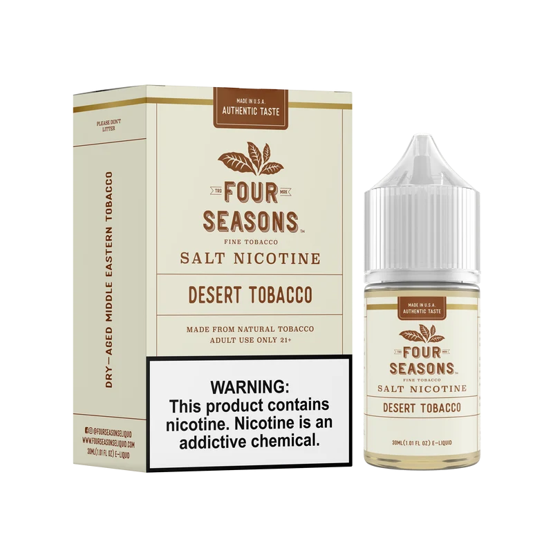 Desert Tobacco SALT - Four Seasons - 30mL