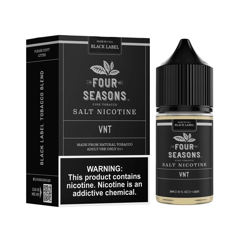 Vanilla Nut Tobacco (VNT) SALT - Four Seasons - 30mL