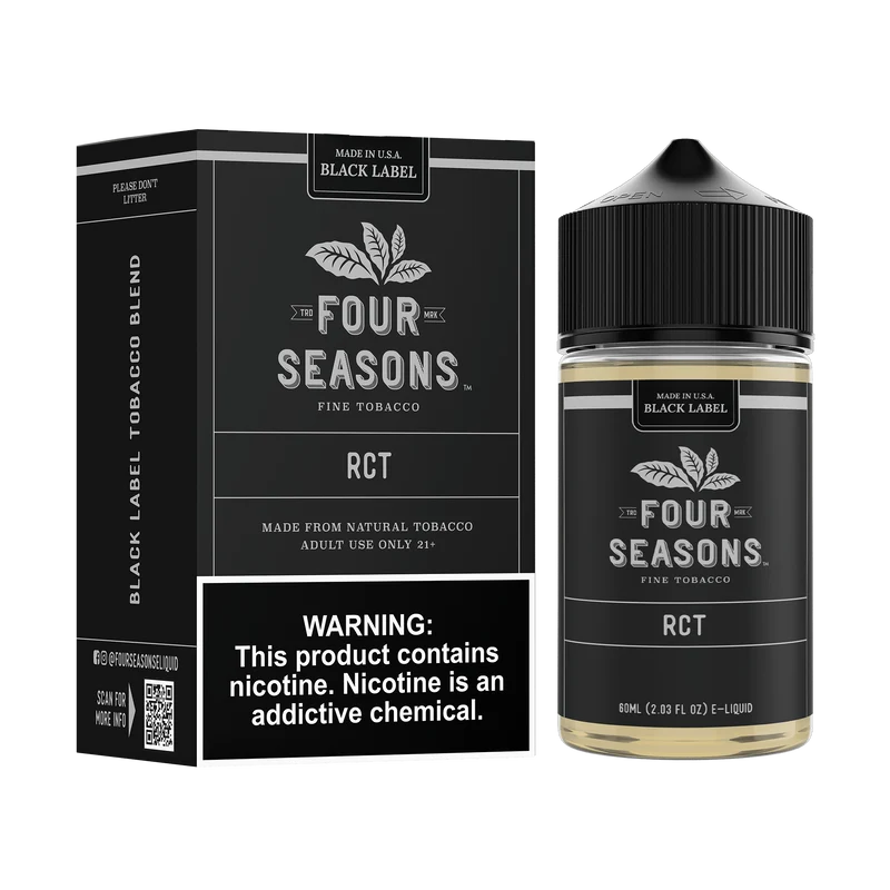 Roasted Coffee Tobacco (RCT) - Four Seasons - 60mL