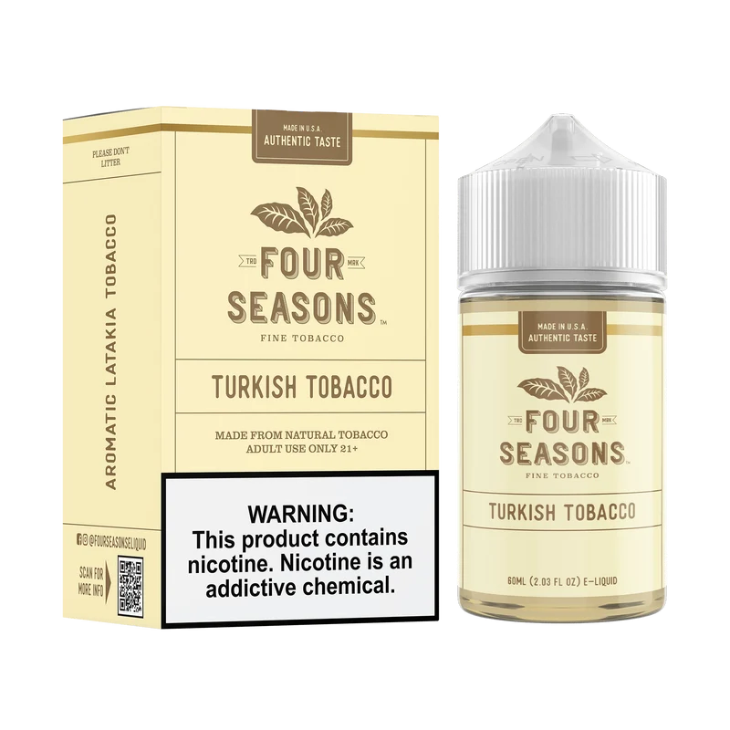 Turkish Tobacco - Four Seasons - 60mL