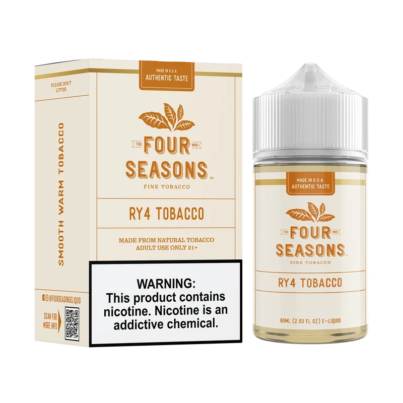 RY4 Tobacco - Four Seasons - 60mL