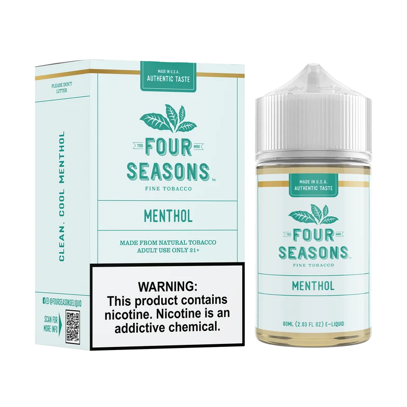 Menthol - Four Seasons - 60mL