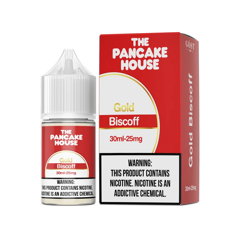 Gold Biscoff SALT - The Pancake House - 30mL