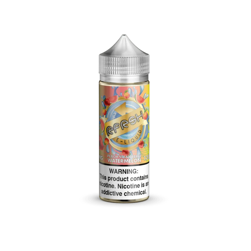 RFRSH Peach Strawberry Watermelon - North Shore Vapor - 120mL