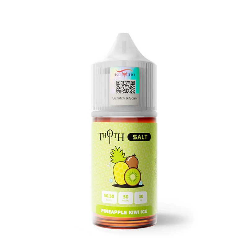 Pineapple Kiwi Ice Salt E-Liquid - Kumiho Thoth Salt - 30ml