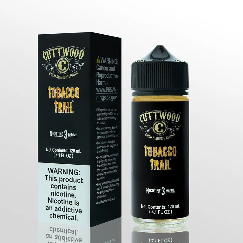 Tobacco Trail - Cuttwood E-Liquids - 120mL