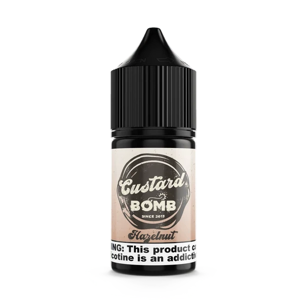 Hazelnut SALT - Custard Bomb - 30mL