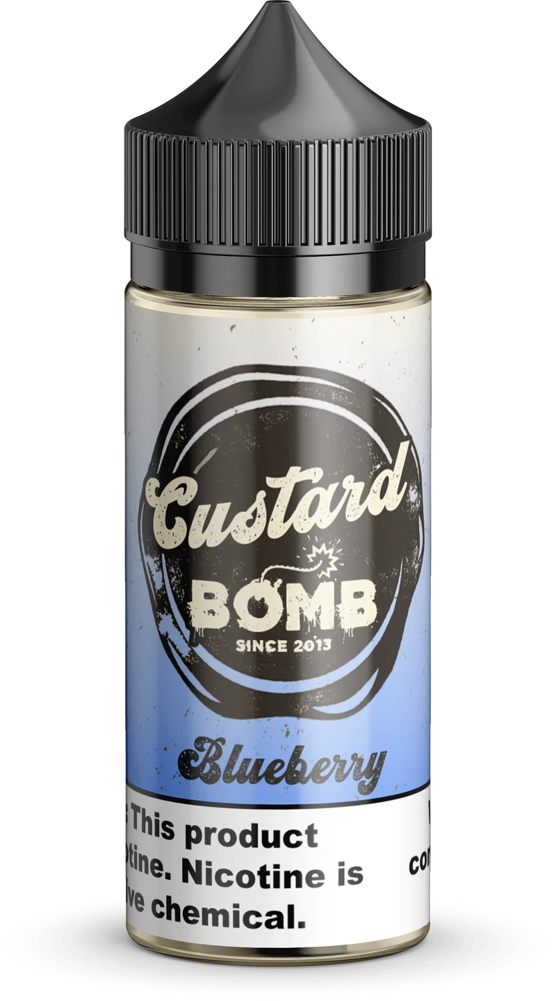 Blueberry - Custard Bomb - 100mL