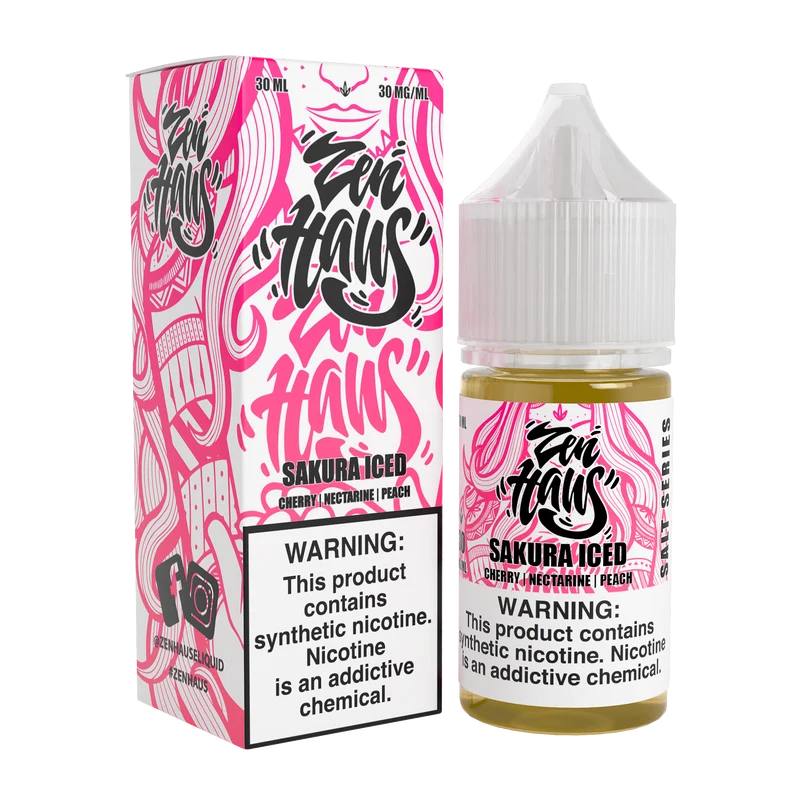 Sakura ICED SALT - Zen Haus - 30mL