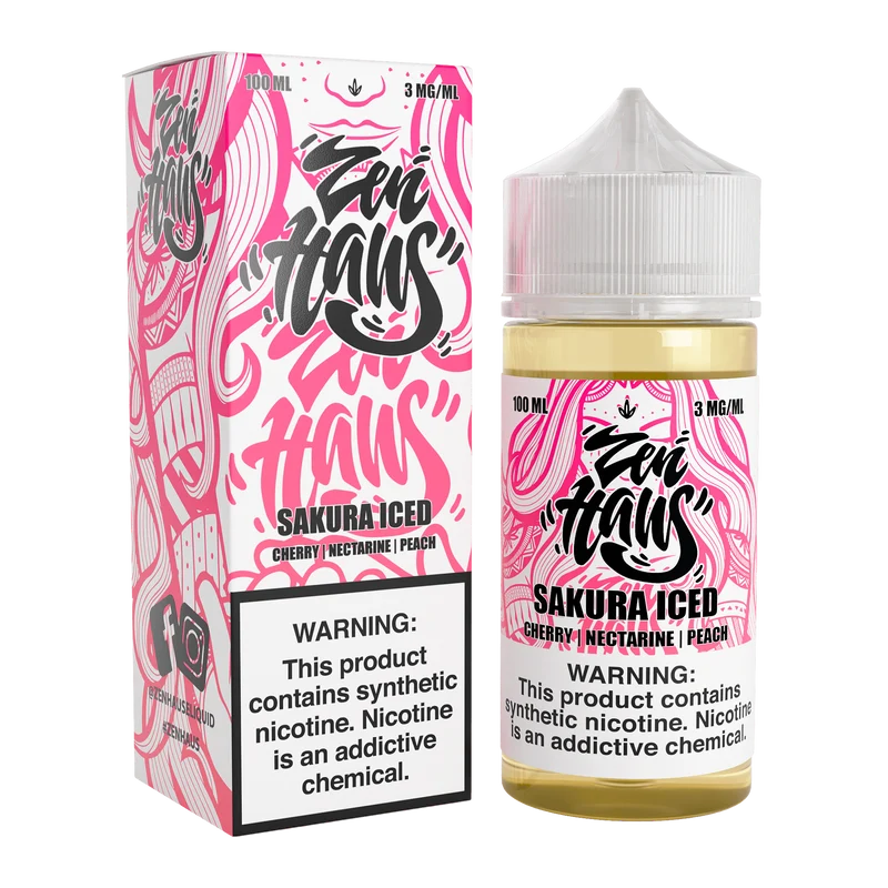 Sakura ICED - Zen Haus - 100mL