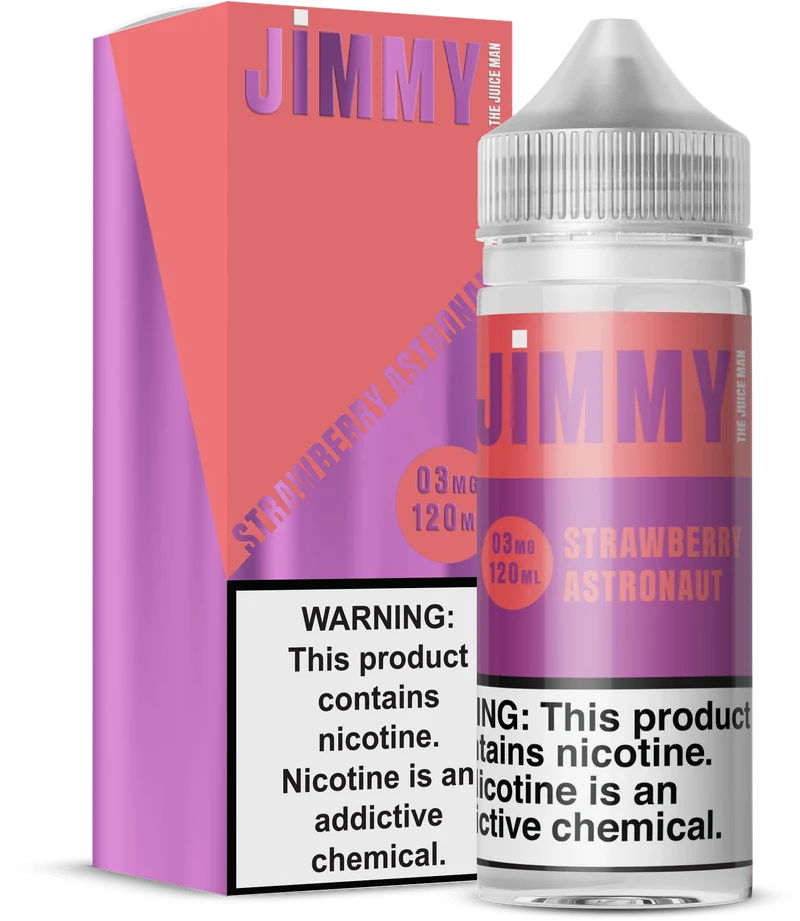 Strawberry Astronaut - Jimmy The Juice Man - 120mL