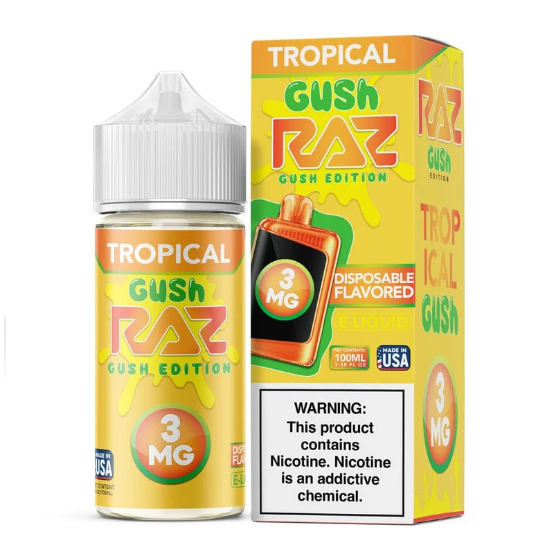 Tropical GUSH - Pod Juice x Raz E-Liquid - 100mL