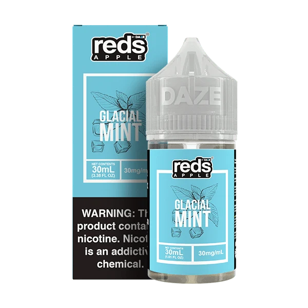 Glacial Mint SALT - Red's Apple E-Juice by 7 Daze - 30mL