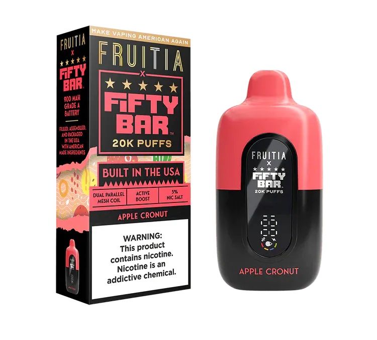 Fruitia x Fifty Bar 20K Disposable