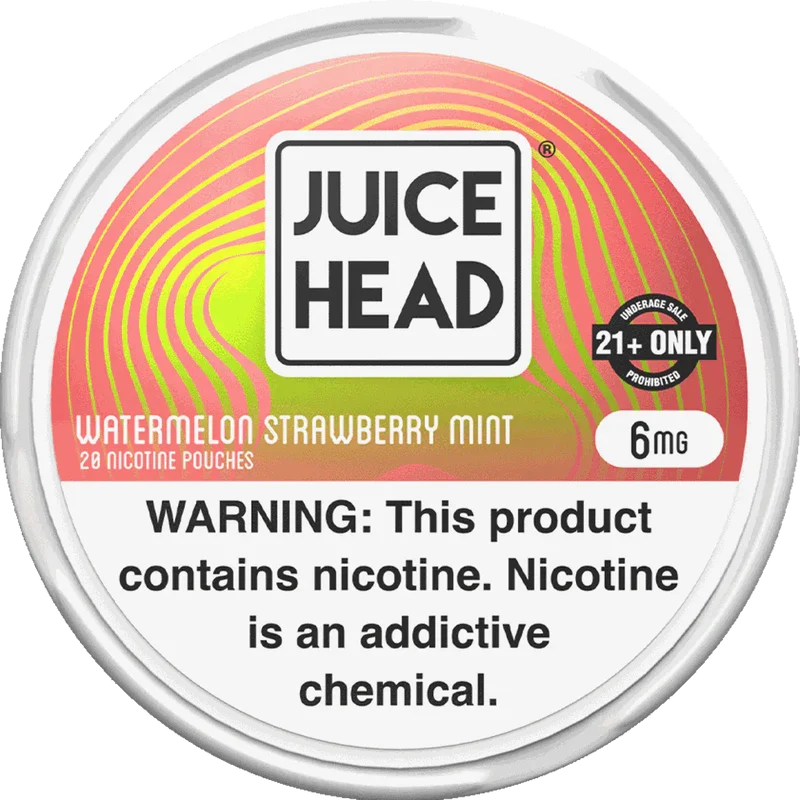 Watermelon Strawberry Mint - Juice Head Nicotine Pouches - 20ct