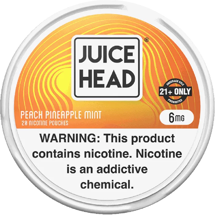Peach Pineapple Mint - Juice Head Nicotine Pouches - 20ct