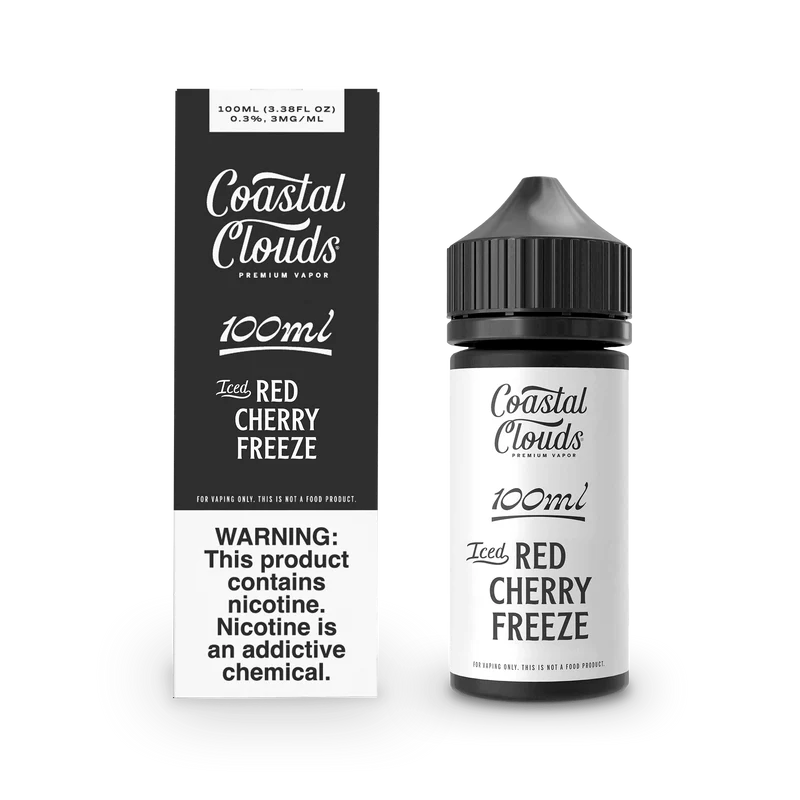 ICED Red Cherry FREEZE - Coastal Clouds - 100mL