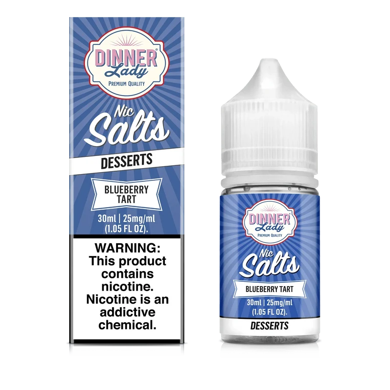 Blueberry Tart SALT - Dinner Lady - 30mL