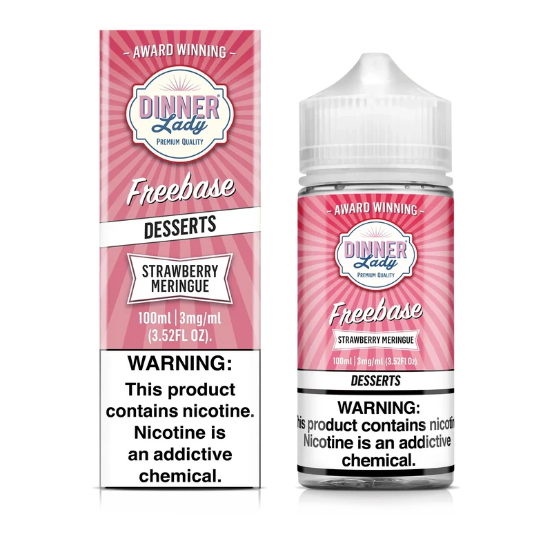 Strawberry Meringue - Dinner Lady - 100mL