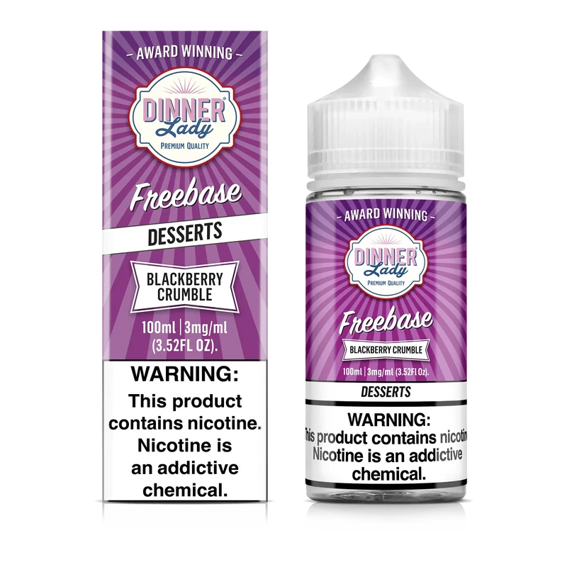 Blackberry Crumble - Dinner Lady - 100mL