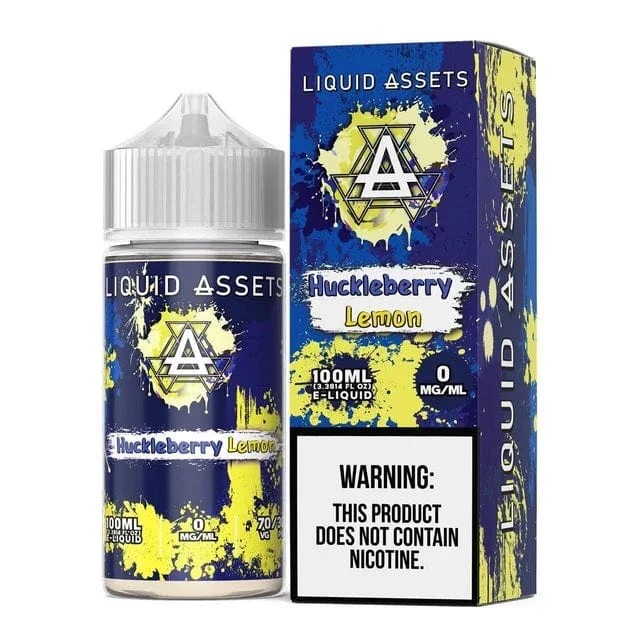 Huckleberry Lemon - Liquid Assets - 100mL