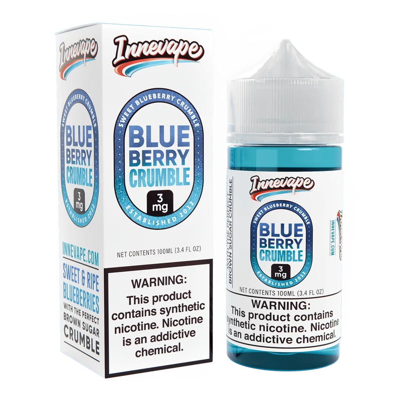 Blueberry Crumble - Innevape E-Liquids - 100mL